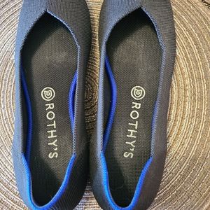 Rothys Black Flats